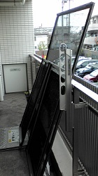 網戸のクリーニング